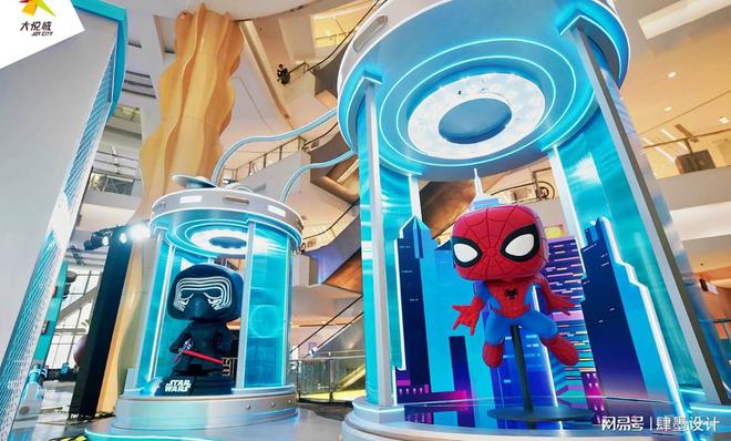 玻璃钢制品应用在商场美陈设计中有哪些好处？肆墨美陈