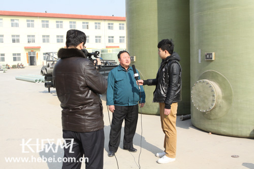 燕赵气象新]玻璃钢产业开辟冀州经济建设新路